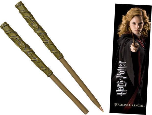 Image du produit Noble Collection Harry Potter Stylo Bille Marque-page Hermione (Anthracite, 1 x)