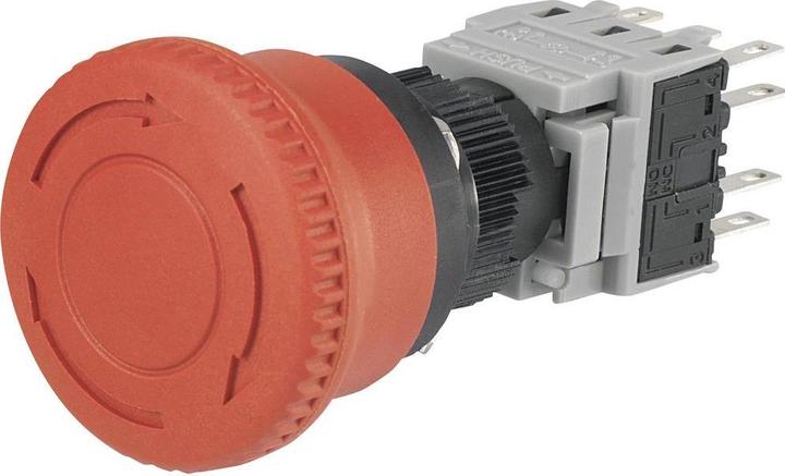 Produktbild Tru Components Not-Aus-Schalter 250 V/AC 5 A 3 Öffner, 3 Schliesser LAS1-BY-33TSB IP40 1 St.