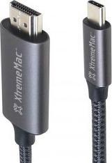 Actual product image XtremeMac USB C - HDMI (type A) (2 m, HDMI, USB Type C)