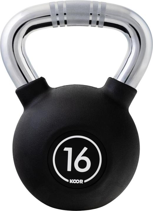 Produktbild Koor Kettlebell 16 kg, Schwarz (1 x 16 kg)