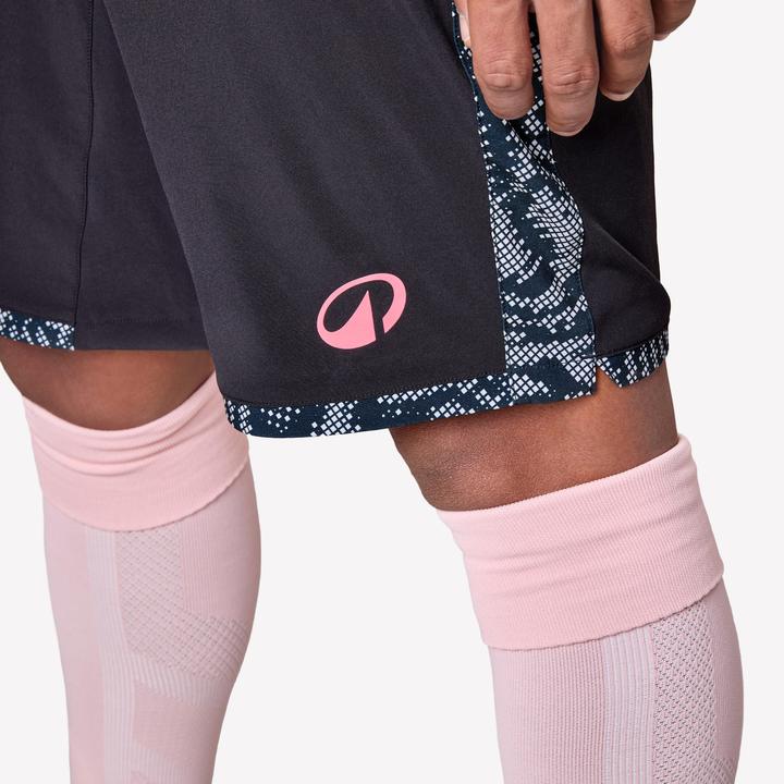 Image du produit Kipsta Short De Football Adulte Viralto Ii Snake Noir, Gris Et Rose (XXL)