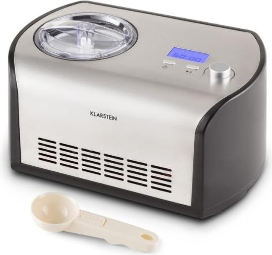 Immagine prodotto Klarstein Gelatiera Snowberry and Choc 1.2l Funzione Keep-Cool Acciaio InoxLook