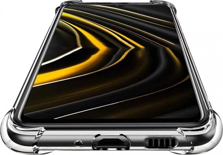 Produktbild Screenguard Xiaomi Poco M3 Hülle Crystal Soft Airbag Bumper (Xiaomi Poco M3)
