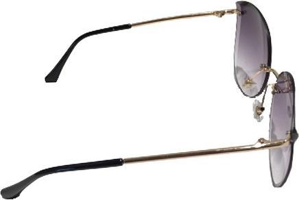 Produktbild Bekos Stylische Damen Sonnenbrille mit grau getönten Gläser