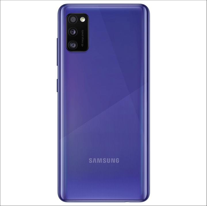 Produktbild Samsung Galaxy A41 DE-Version (64 GB, Blue, 6.10", Dual SIM, 48 Mpx, 4G)
