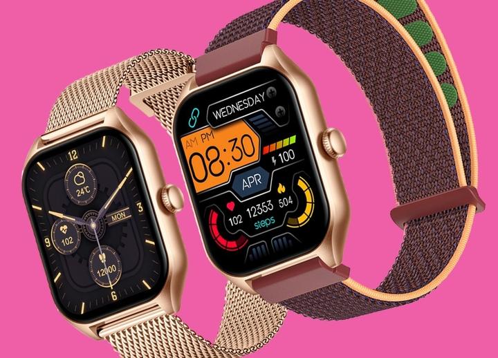 Produktbild RNCF03-5 Damen Smartwatch Roségold Armband + Armband
