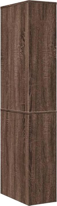 Immagine prodotto VidaXL Armadietto da bagno Armadietto alto Armadietto intermedio Rotelle strette Aspetto rovere marrone (22 x 41 x 135 cm)