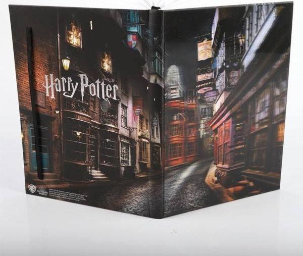 Produktbild ABYstyle Notes 3D - Harry Potter Diagonal Alley (A5, Speziallineatur)
