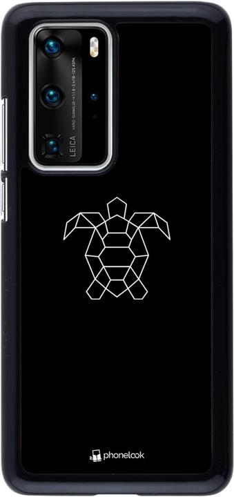 Immagine prodotto PhoneLook Cover Turtles linee su nero (Huawei P40 Pro)