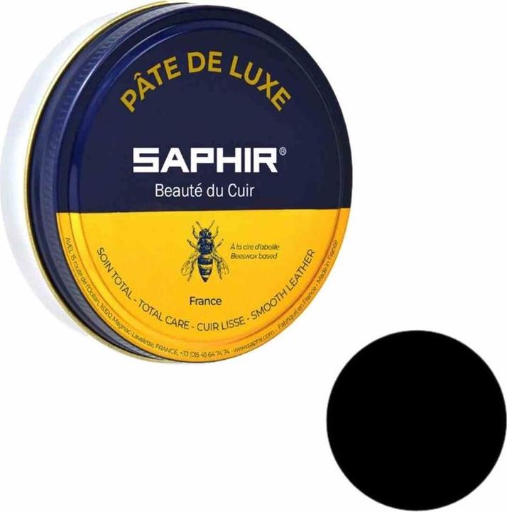 Actual product image Saphir Beaute du Cuir Luxury cream black (1 x, 50 ml)
