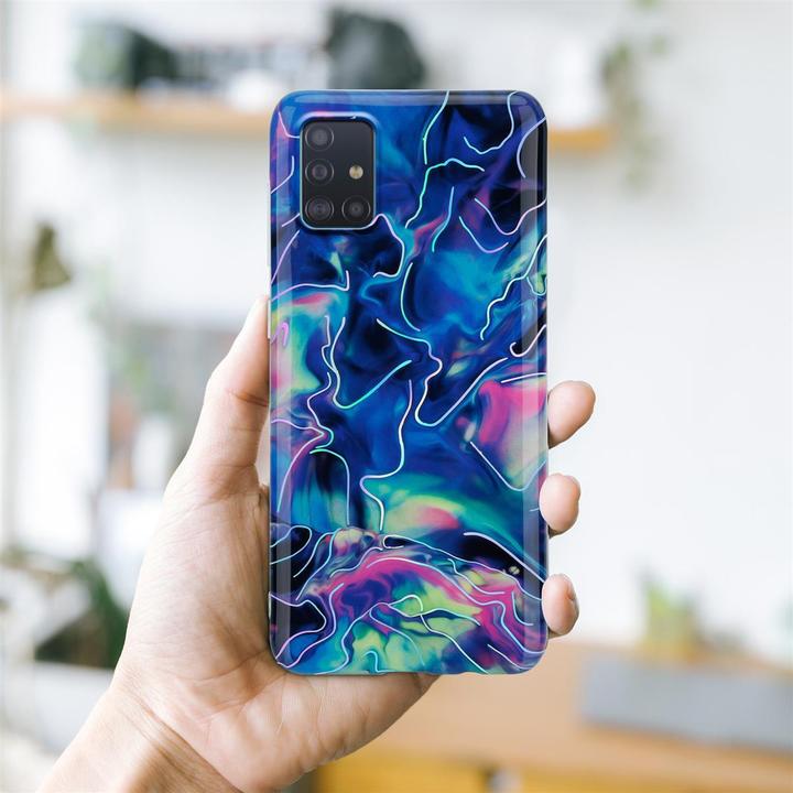 Actual product image Cadorabo IMD TPU Colorful Marble Cover (Samsung Galaxy M40s)