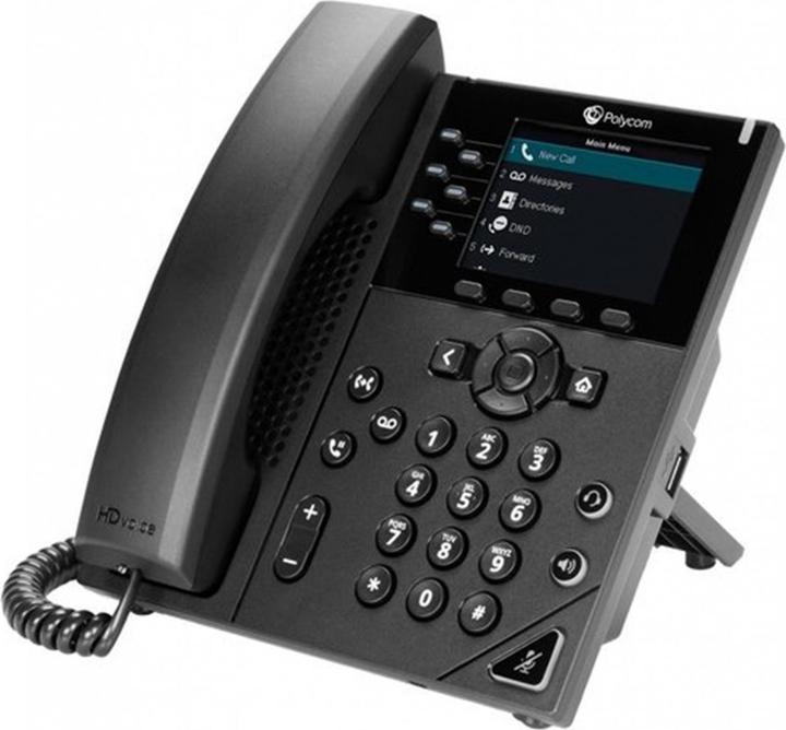 Immagine prodotto Poly VVX 350 6 LINEE BIZ-IP-PHONE DUAL 10/100/1000 ETHERNET-NO PSU