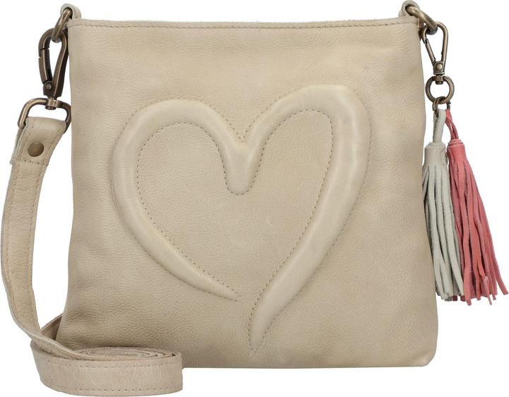 Taschendieb Herzweg Umhängetasche Leder 24 cm