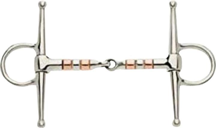 Image du produit Lorina Mors de filet simple brisure Roller en cuivre