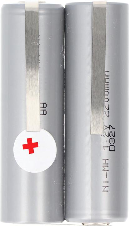 Image du produit AccuCell Batterie adaptée à diverses tondeuses à cheveux (1 pcs, 2000 mAh)