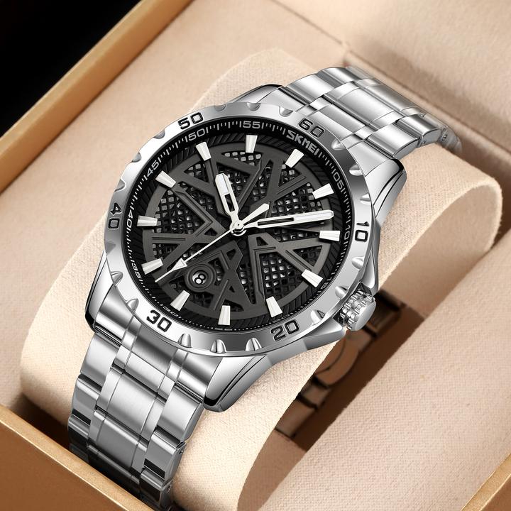 Immagine prodotto Skmei 9337SIBK Herrenuhr + BOX