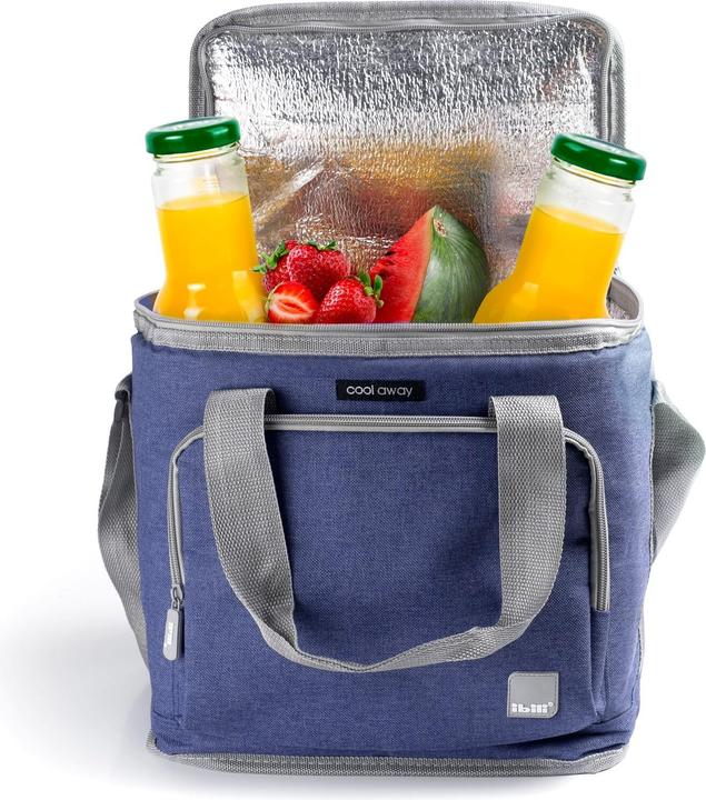 Actual product image Ibili Thermo bag blue 23x19x14 cm Ideal for transporting food (5 l)