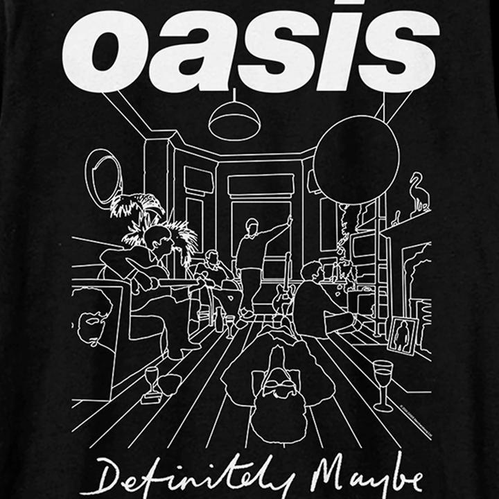 Actual product image Amplified Unisex Adult Definitely Maybe Oasis T-Shirt (M)
