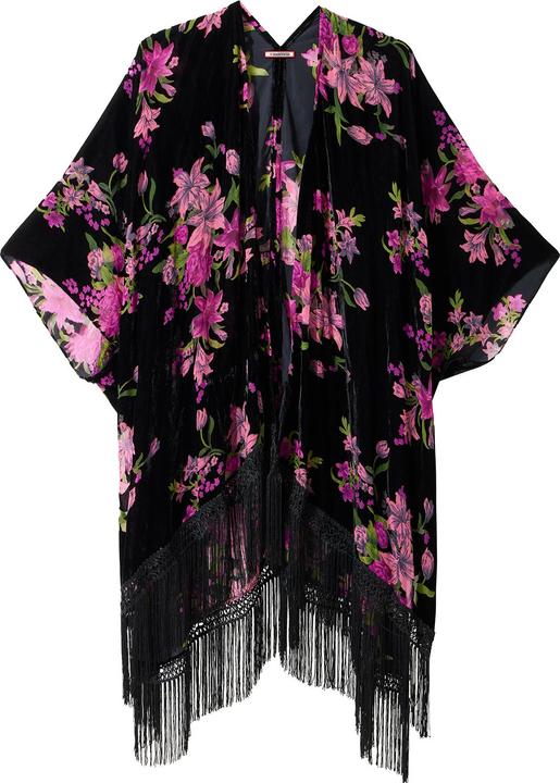 Produktbild Joe Browns Dark Floral Fringe Kimono (One Size)