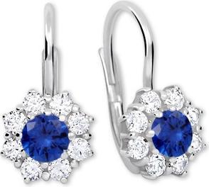 Actual product image Brilio Silver - Silver earrings with crystals 436 001 00322 04 -ue