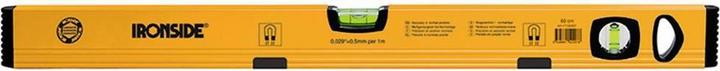Productafbeelding Ironside Aluminium magnetische waterpas 100 cm met 2 waterpassen, 1 stuk, 100244 (100 cm)