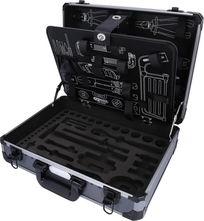 Produktbild KS Tools Aluminium Leerkoffer abschliessbar für 911.0727