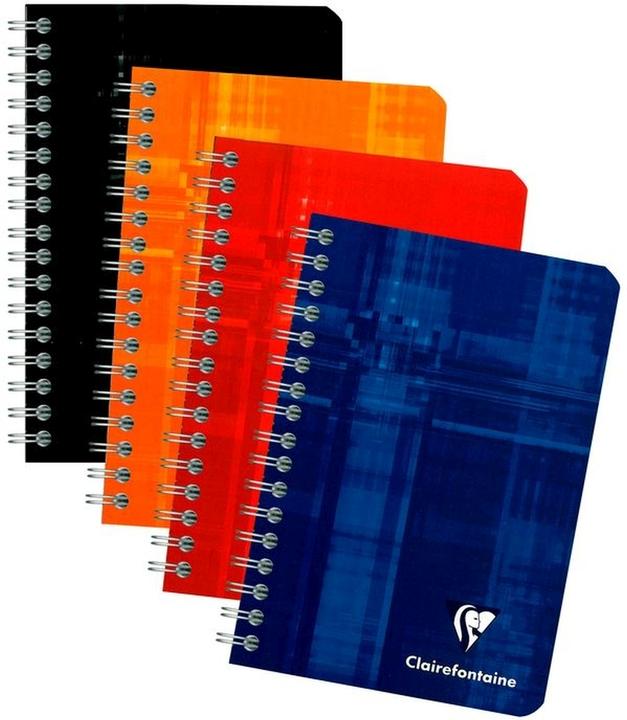 Actual product image Clairefontaine Spiral notebook (93 x 140 mm, Checked)