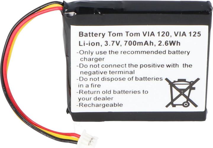 Actual product image TomTom Akku 4EH51, VIA 120, VIA 150, VIA Live