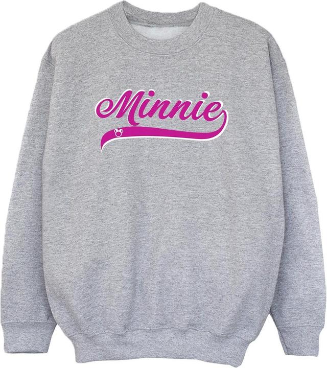 Actual product image Disney Boys Minnie Mouse Logo Sweatshirt (116)