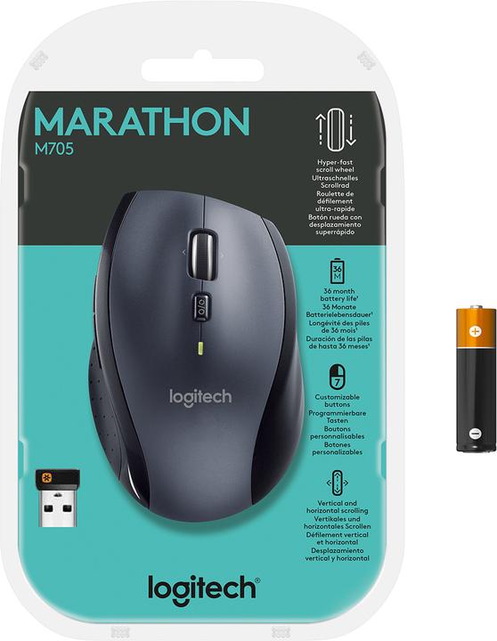 Produktbild Logitech M705 (Kabellos)