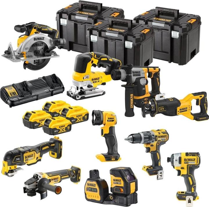DeWalt Schlagbohrschrauber Kombopack 10-tlg.