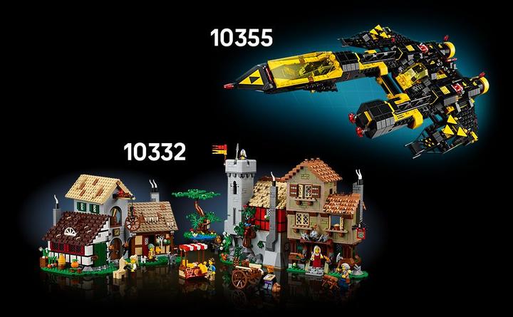 Produktbild LEGO Blacktron Renegade (10355, LEGO Icons, LEGO Seltene Sets)