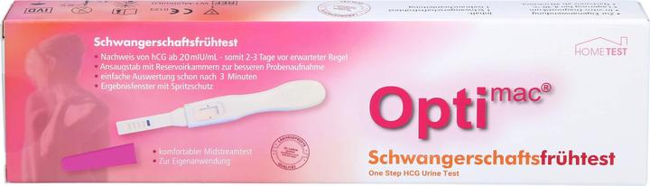 Produktbild Medpro GmbH Optimac Schwangersch Frueh (1 x)