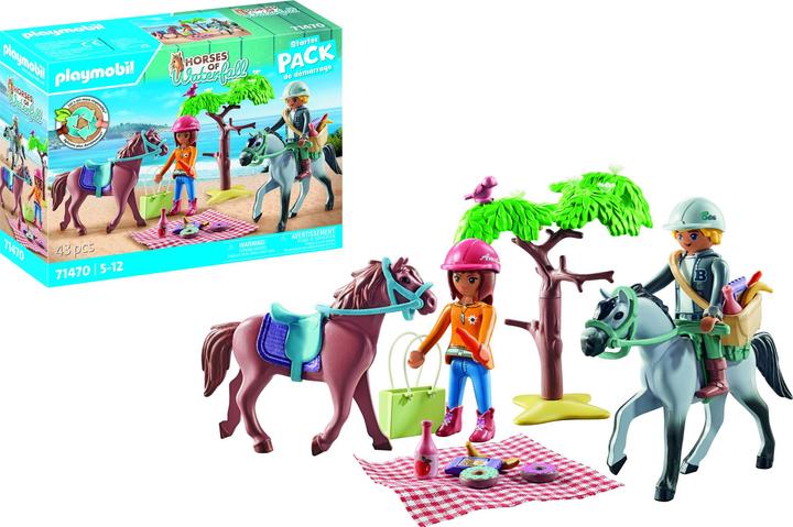 Produktbild Playmobil Reitausflug an den Strand mit Amelia und Ben (71470, Playmobil Horses of Waterfall)