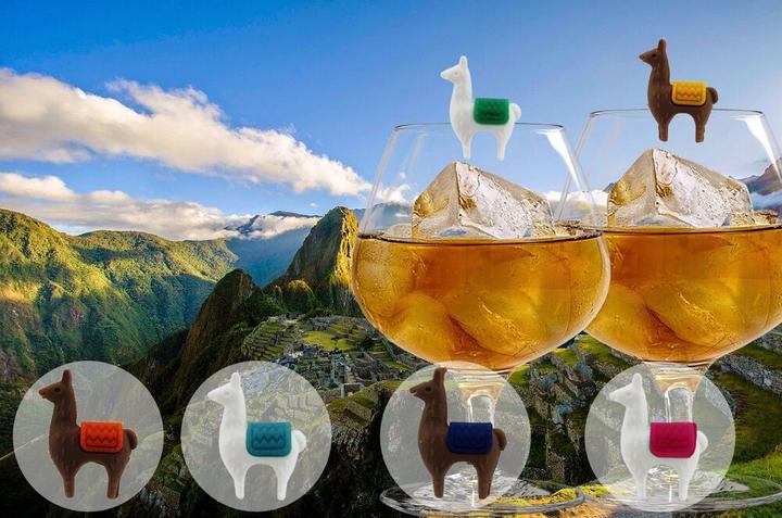Immagine prodotto Winkee Il lama con pennarello in vetro (vetro Marcatore)