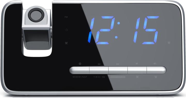 Produktbild Brandson Digitaler Radiowecker mit 3 Stufen Bildschirmhelligkeit, Projektionswecker, Wecker mit Projektion