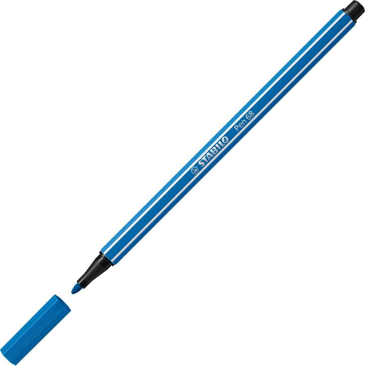 Productafbeelding STABILO Pen 68 (Donkerblauw, 10 x)