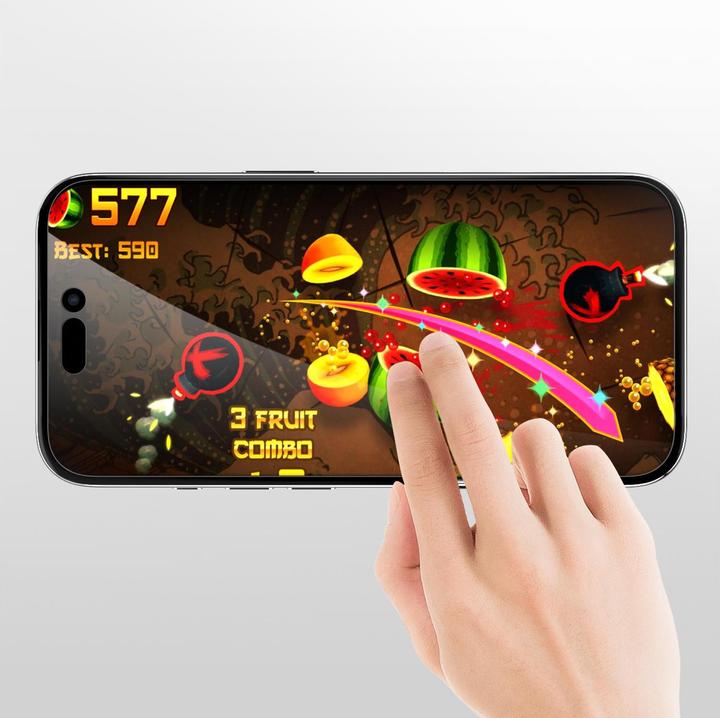 Actual product image 4smarts Second Glass Privacy (1 Piece, Apple iPhone 16)