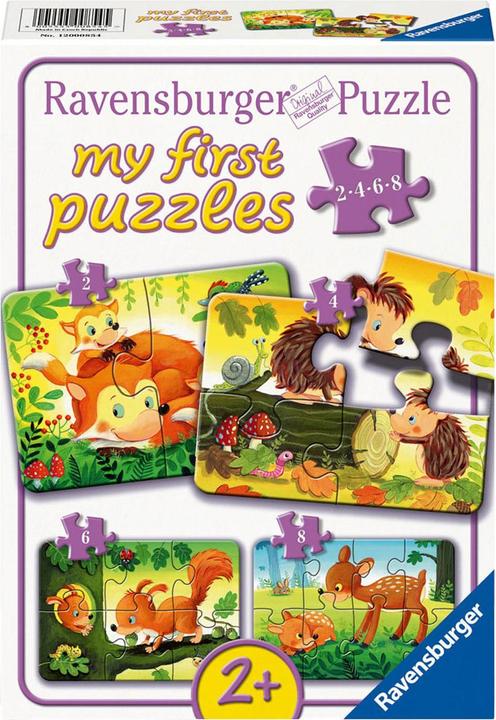 Produktbild Ravensburger Kleine Tierfamilien (20 Teile)