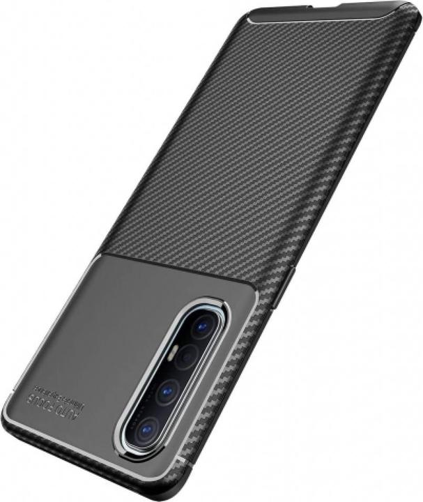 Produktbild Screenguard Oppo Find X2 Neo Hülle Carbon Design TPU Case (Oppo Find X2 Neo)