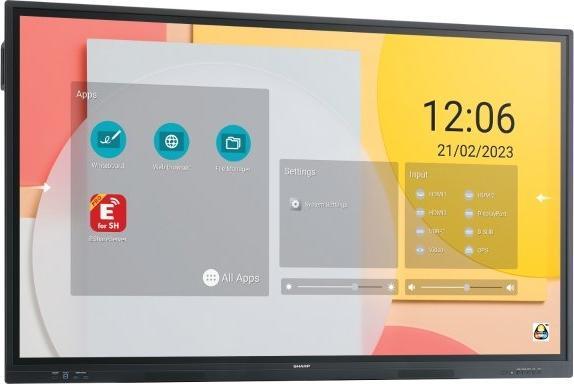 Actual product image NEC Sharp PN-LC652 Interactive Display 65", UHD, 350cd/m2 (3840 x 2160 Pixels, 65")