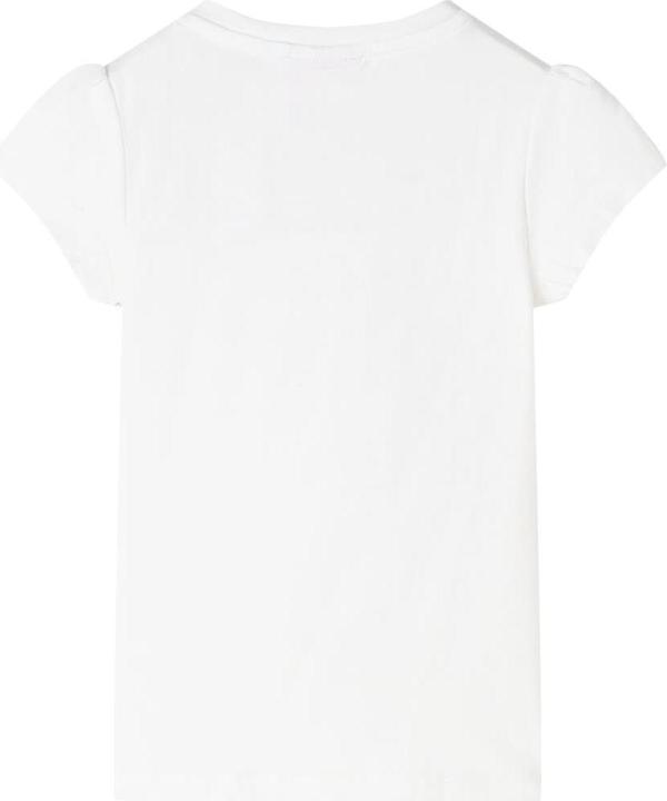 Image du produit VidaXL T-shirt enfant Ecru 140,Matière : 95% coton. 5 (140)