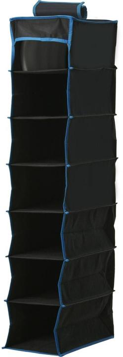 Actual product image Koor Organiser hanging shelf with 7 storage compartments, colour: black