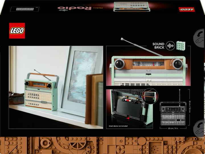 Image du produit LEGO Radio de poche rétro (10334, LEGO Icons, LEGO difficiles à trouver)