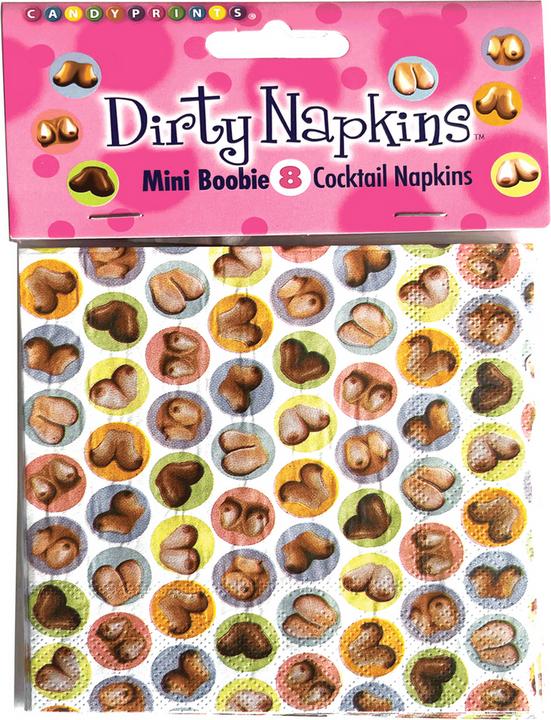 Little Genie Productions Dirty Boob Napkins