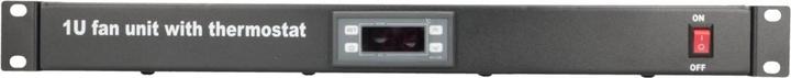 Produktbild Extralink 19/" RACK MOUNT FAN PANEL (2 FANS) WITH THERMOSTAT