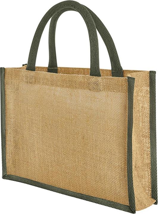 Actual product image Westford Mill Midi Starched Jute 14L Tote Bag (14 l)