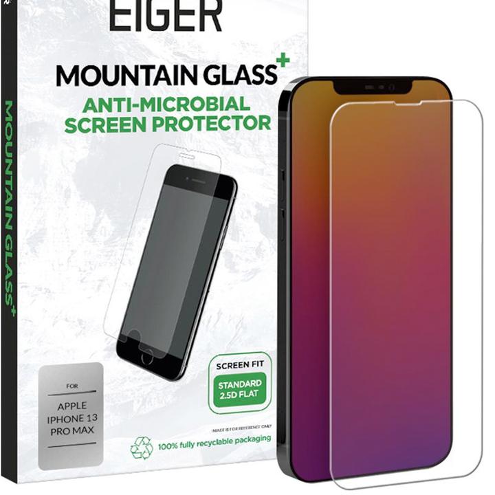 Produktbild Eiger Mountain Glass+ (1 Stück, Apple iPhone 13 Pro Max, Apple iPhone 14 Plus)