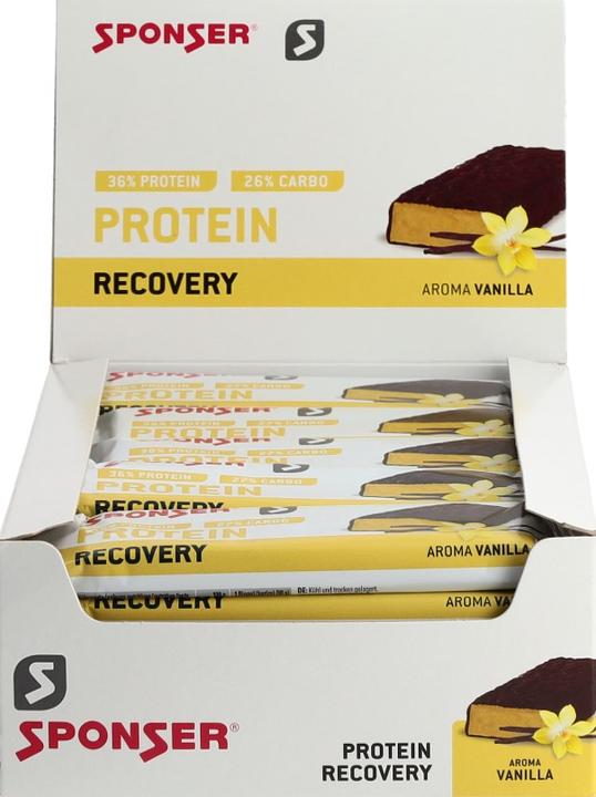 Immagine prodotto Sponser Recupero delle proteine (Vaniglia, 25 pz., 1250 g)