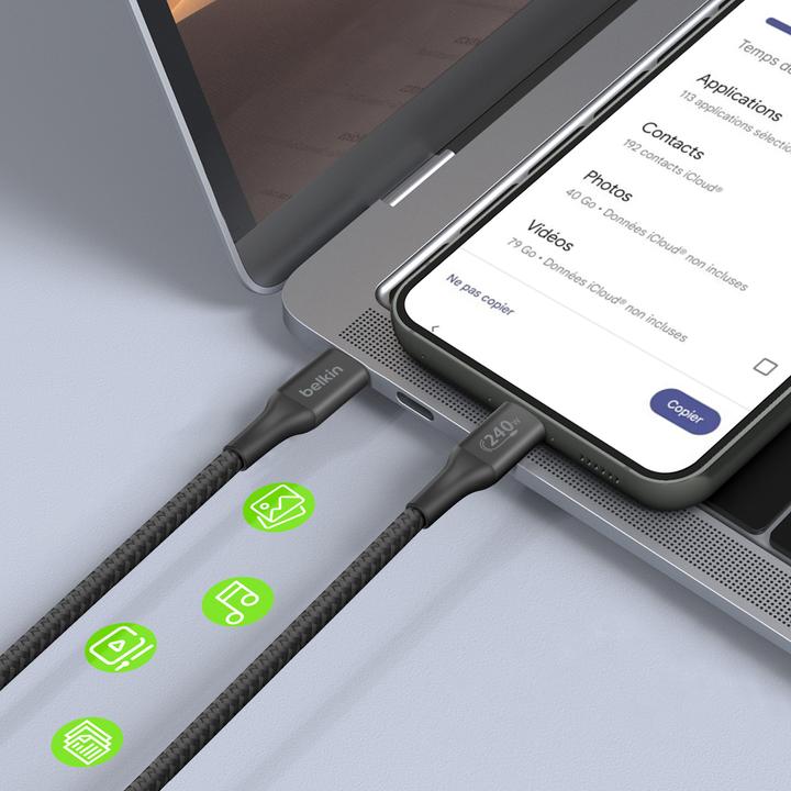 Actual product image Belkin CAB015bt2M (2.20 m, USB 2.0)